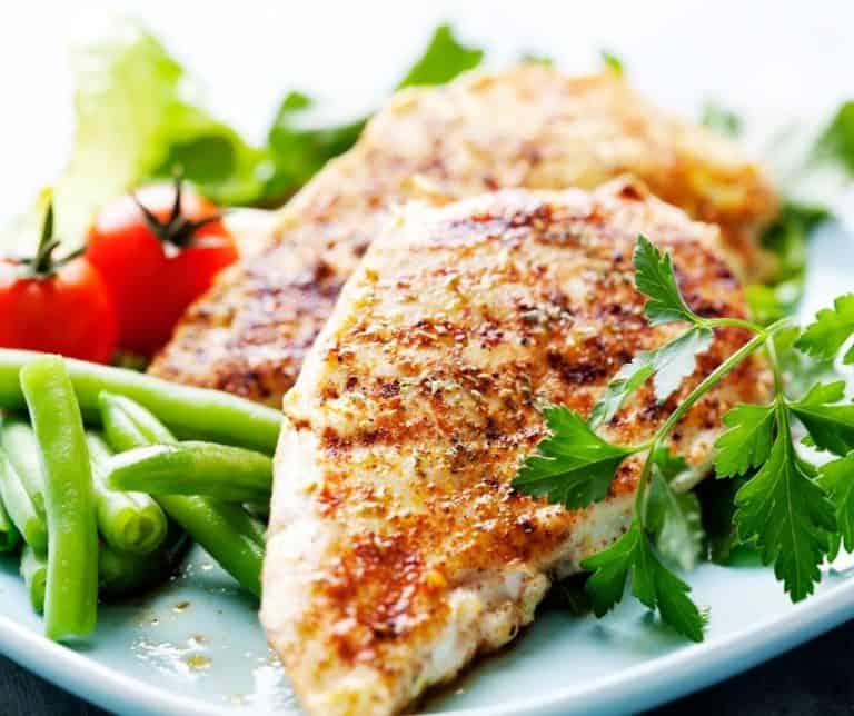 Air Fryer Frozen Chicken Breast Fork To Spoon