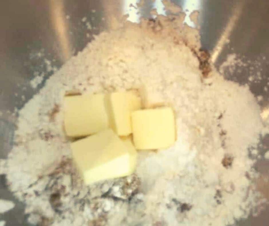 Butter and Ingredients For Homemade Air Fryer Donut Holes