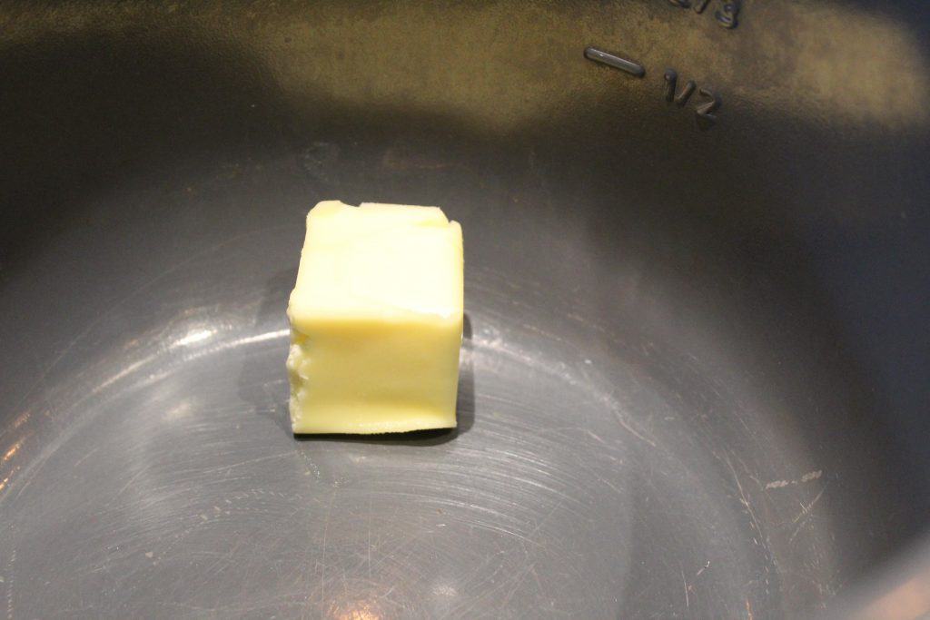 Saute Button in Instant Pot Bowl