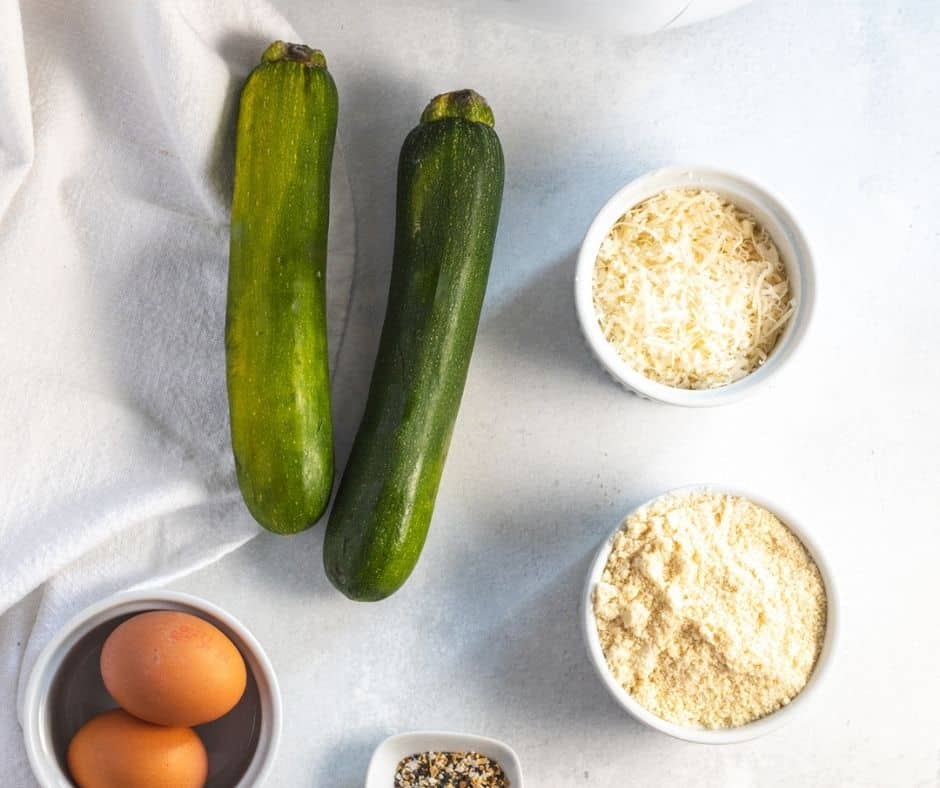 Ingredients Needed For Air Fryer Everything Bagel Zucchini Chips