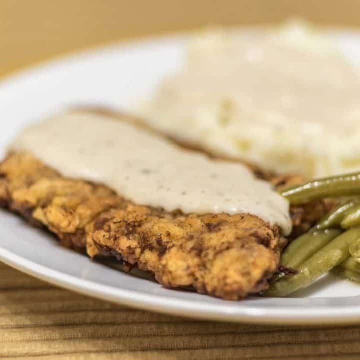 Air Fryer Chicken Fried Steak Fork To Spoon