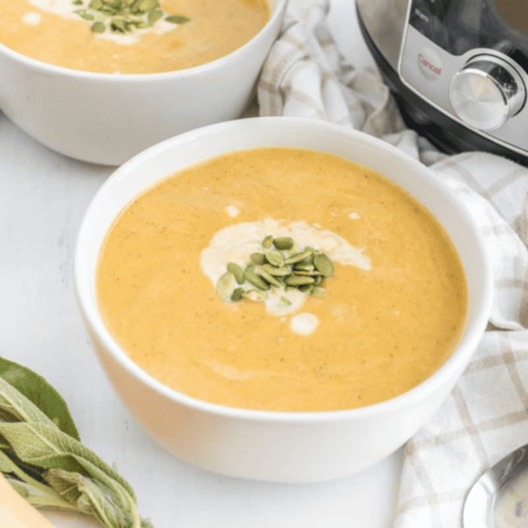 Achieving the perfect Pressure Cooker Butternut Squash Soup  