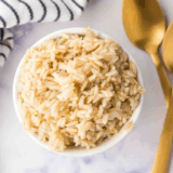 Instant Pot Garlic Brown Rice