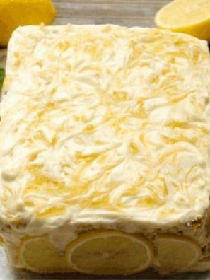 Air Fryer Sour Cream Lemon Cake