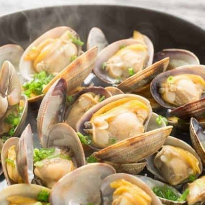 Instant Pot Steamed Clams