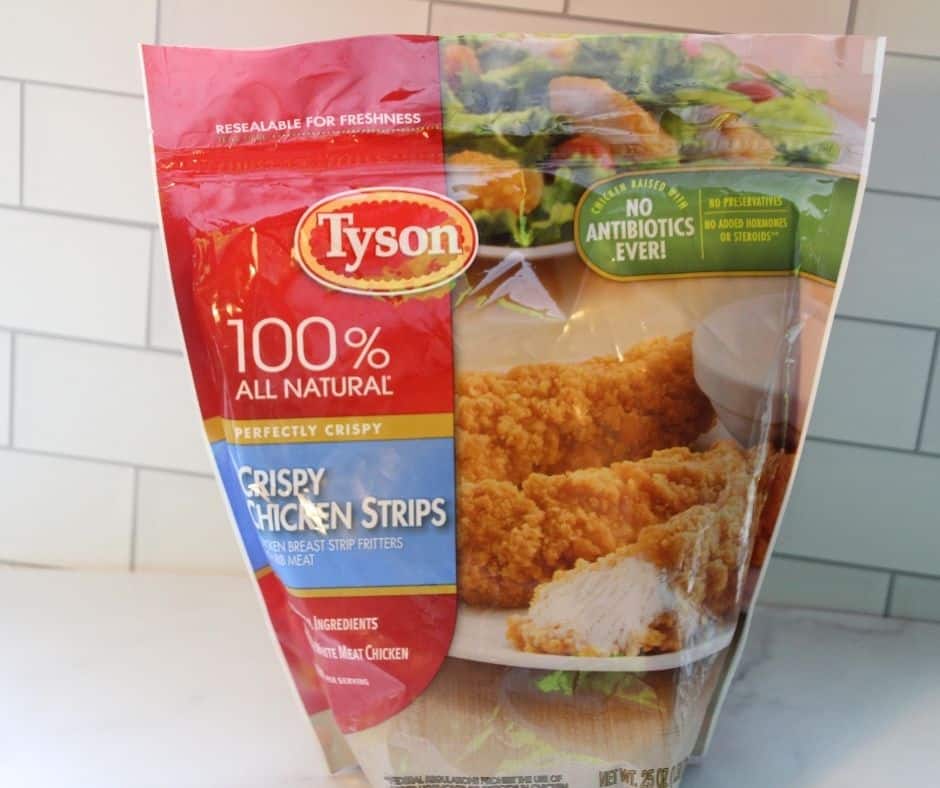 Air Fryer Tyson Crispy Chicken  Strips