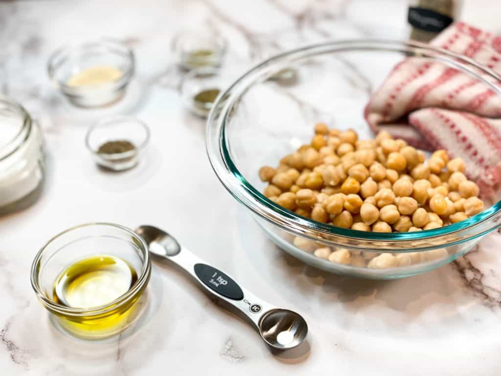 Ingredients Needed For Air Fryer Ranch Chickpeas