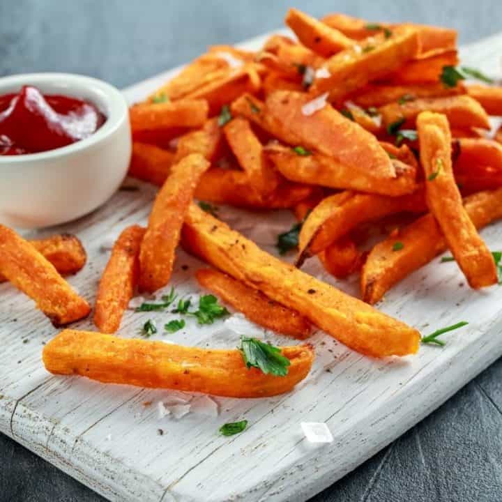 Air Fryer Frozen Sweet Potato Fries