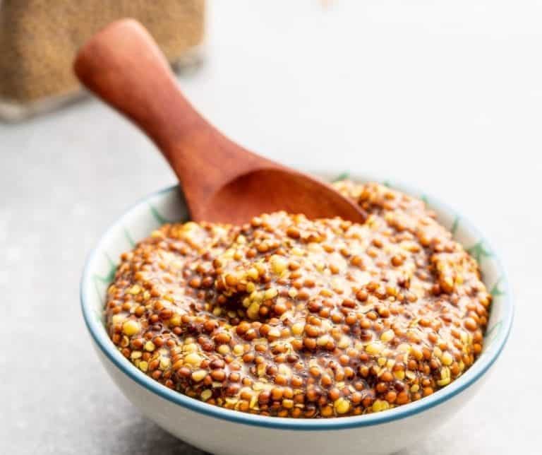 Air Fryer Salmon with WholeGrain Mustard Fork To Spoon