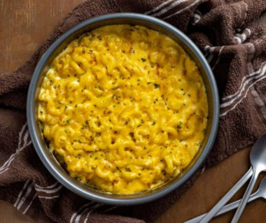 air fryer mac and cheese