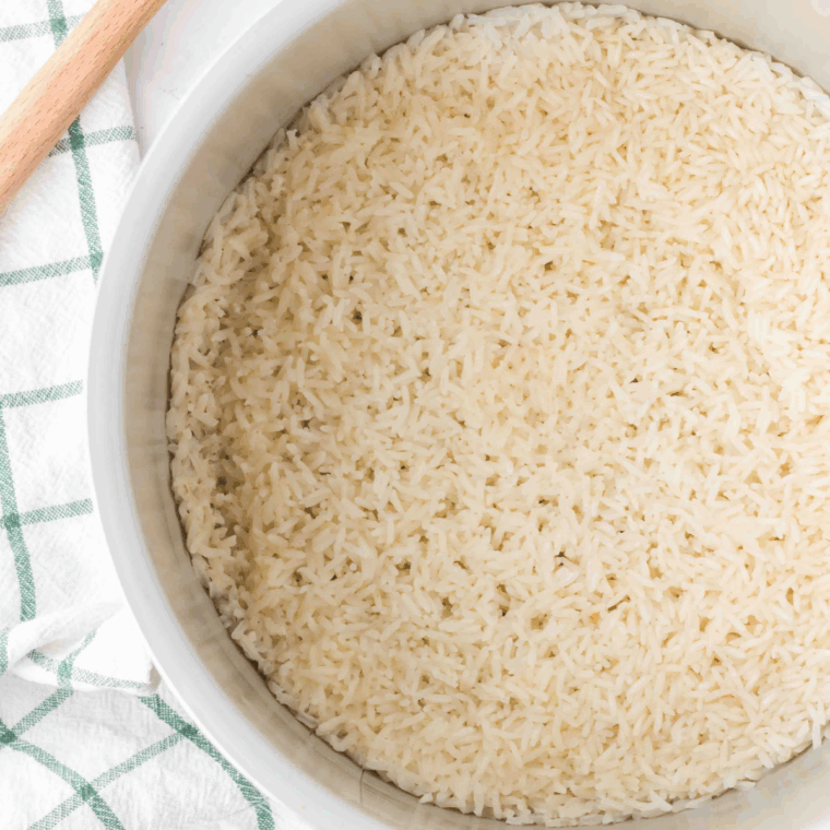 Pressure cook: Instant Pot closed and cooking Greek rice under high pressure