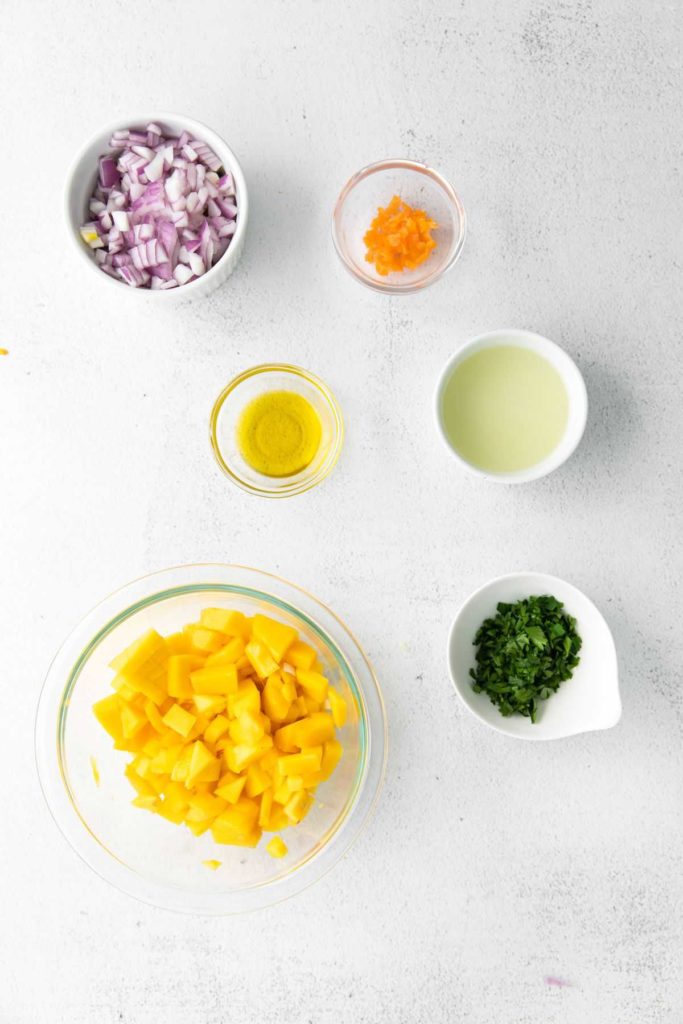 Ingredients Needed For Mango Habanero Salsa