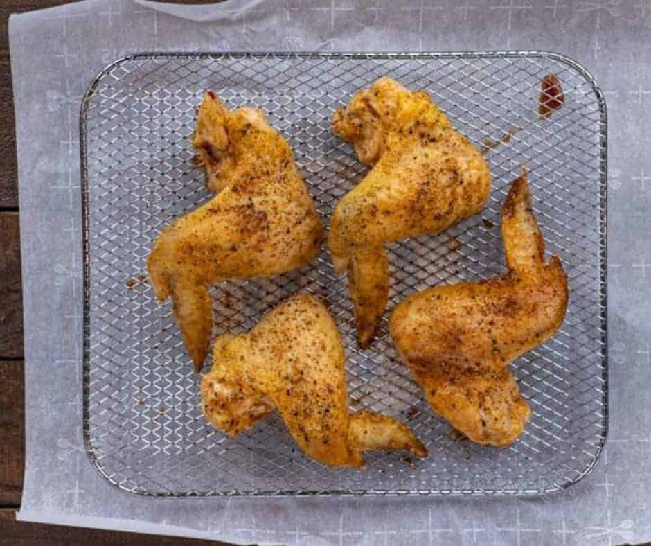 Air Fryer Naked Chicken Wings