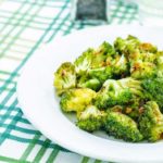 Air Fryer Roasted Broccoli with Garlic
