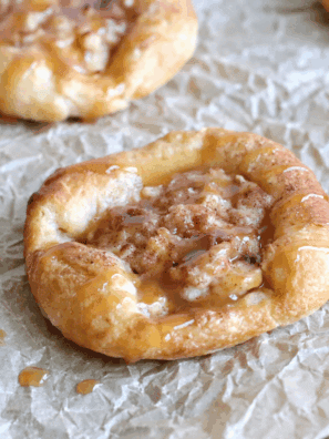 Air Fryer Apple Danish