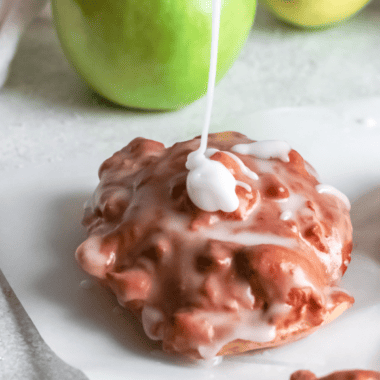 Air Fryer Apple Fritters