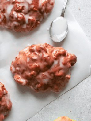 Air Fryer Apple Fritters