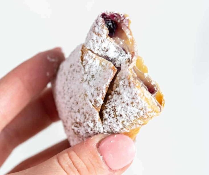 Air Fryer Blueberry Egg Rolls