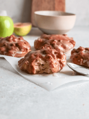 Air Fryer Apple Fritters