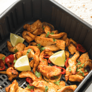 Air Fryer Chicken Fajitas