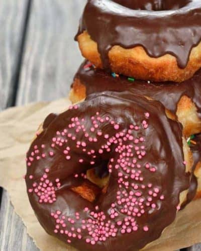 Air Fryer Nutella Donuts