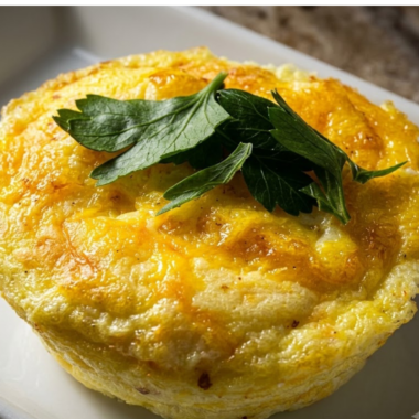 Air fryer egg muffins done in 15 minutes with just 5 ingredients! These keto mini cheese frittatas are ~1g net carb, meal-prep friendly, and freezer-ready.