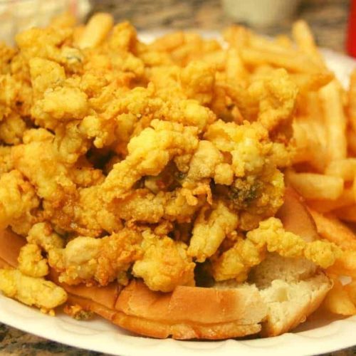 Air Fryer Fried Clams Fork To Spoon