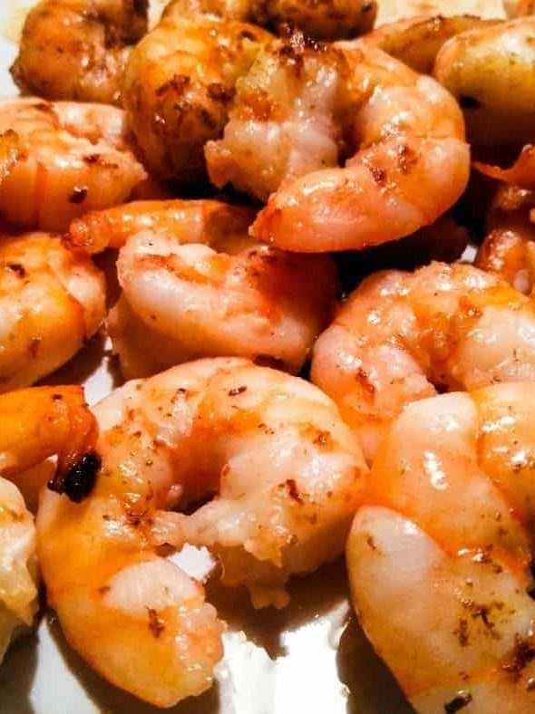 Air Fryer Garlic and Lemon Shrimp - Fork To Spoon