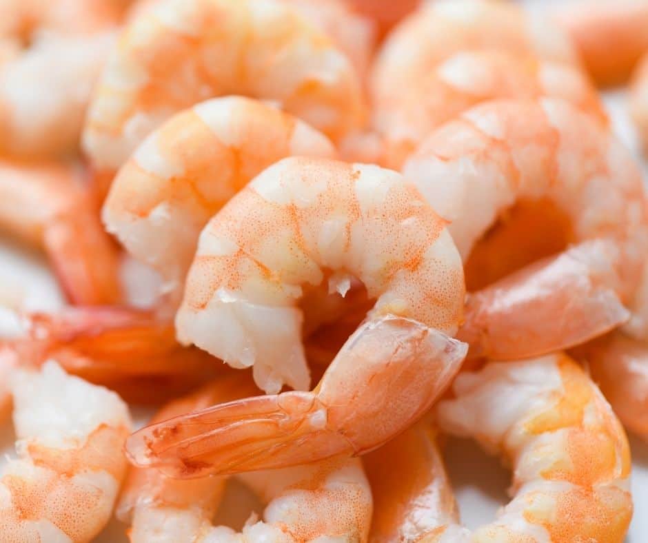 Ingredients Needed For Air Fryer Garlic-Butter Shrimp Kebabs