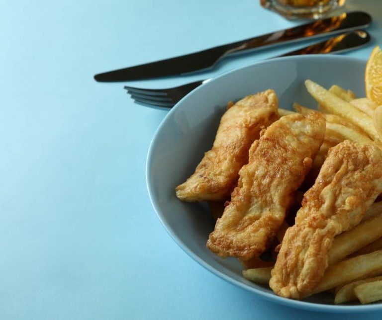 Air Fryer Beer Battered Fish Fork To Spoon