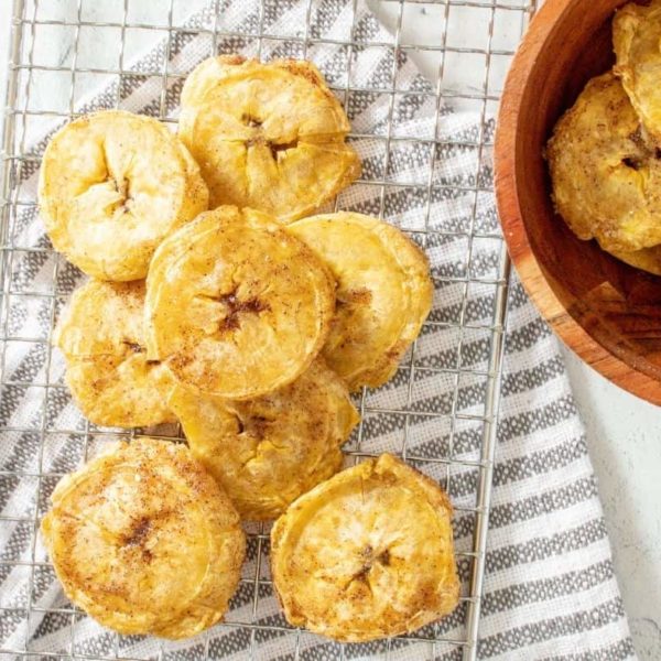 Air Fryer Plantain Chips - Fork To Spoon