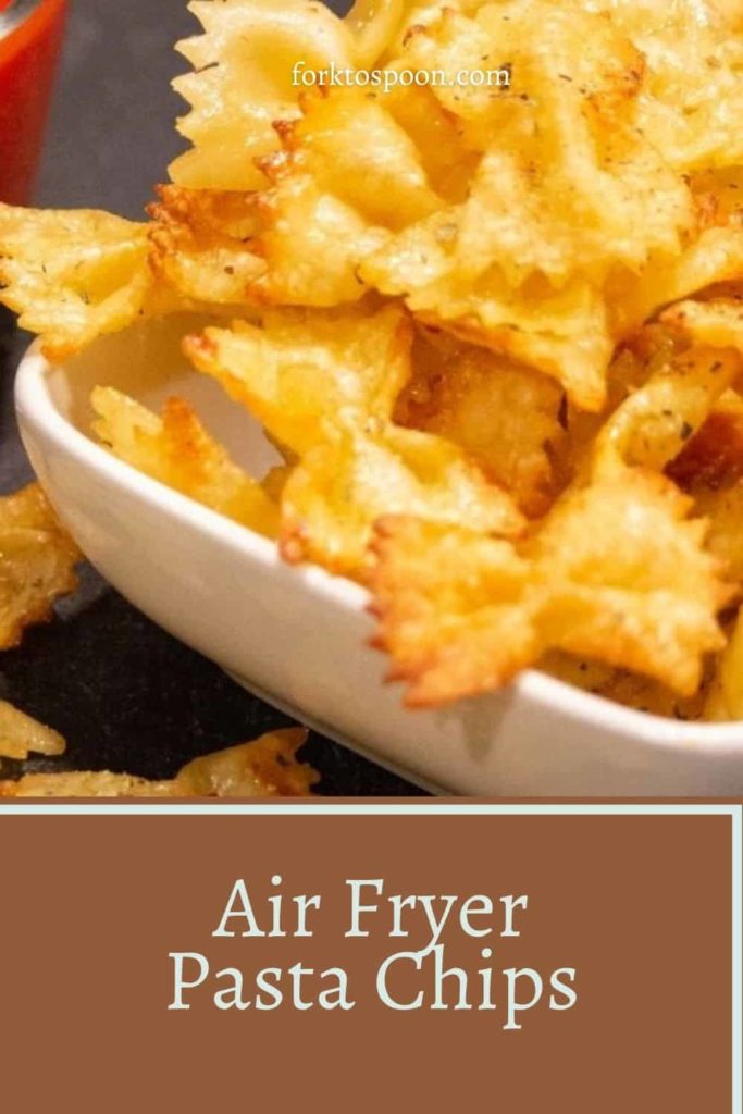 Air Fryer Pasta Chips