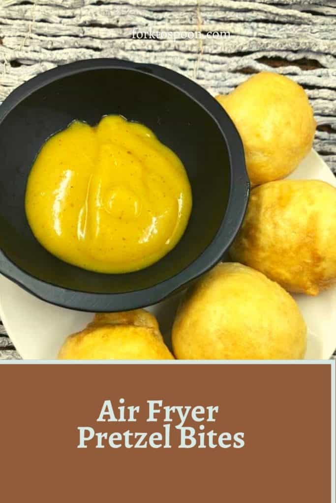 Air Fryer Pretzel Bites