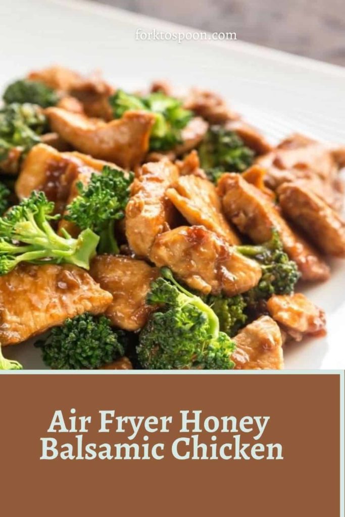 Air Fryer Honey Balsamic Chicken