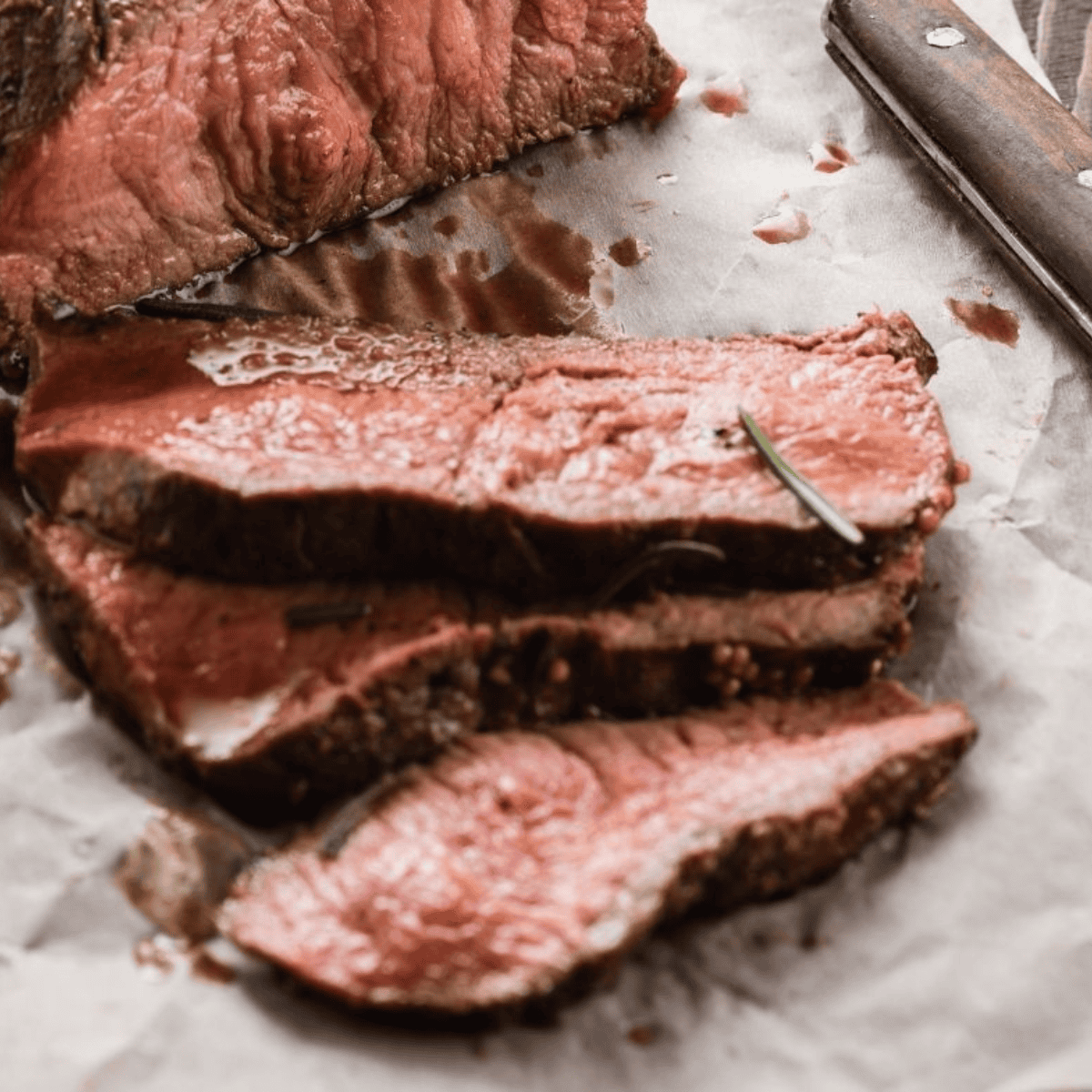 Air Fryer Roast Beef, perfectly roasted to a crispy golden finish with a tender and juicy interior, making it a perfect meal for any occasion.