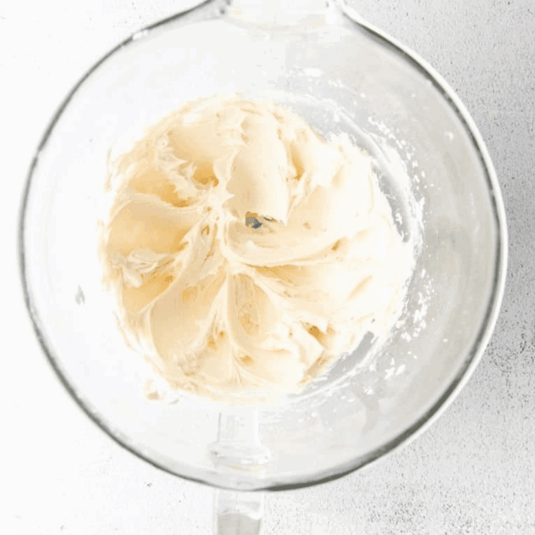 Make dairy free frosting in a large mixing bowl.