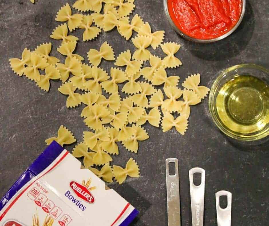Ingredients Needed For Air Fryer Pasta Chips