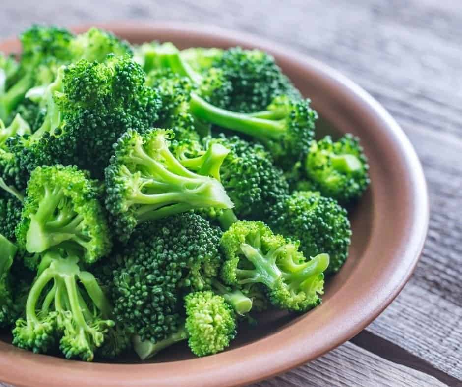 Ingredients Needed For Air Fryer Roasted Broccoli with Garlic