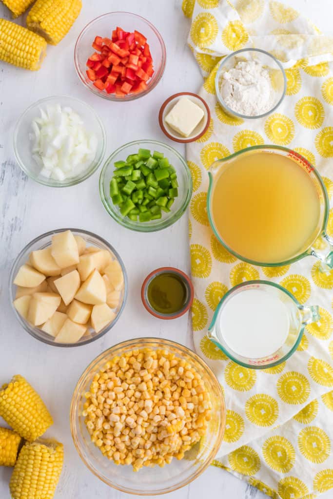 Ingredients Needed For Instant Pot Corn Chowder