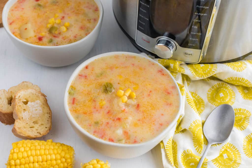 Instant Pot Corn Chowder