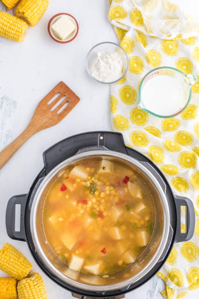 Instant Pot Corn Chowder