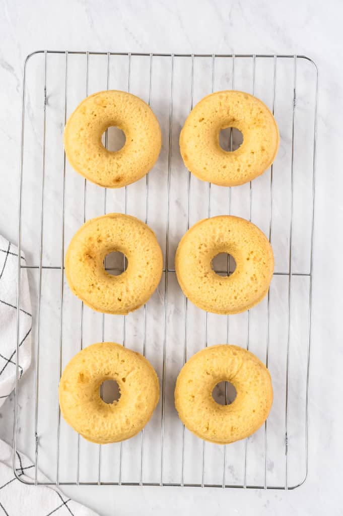 Air Fryer Maple Frosted Donuts