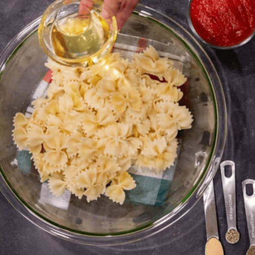 Air Fryer Bow Tie Pasta Chips Fork To Spoon