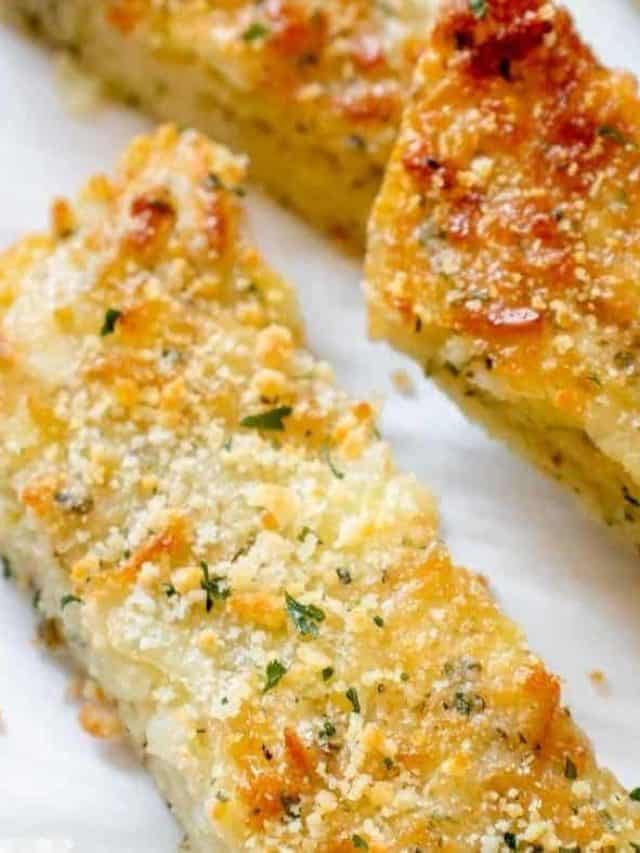 Air Fryer KETO Garlic Cheese Bread