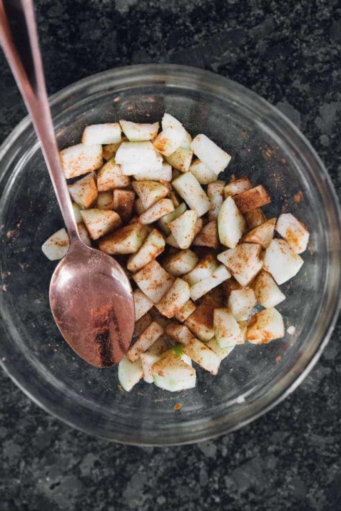 Air Fryer Apple Pie Baked Oatmeal