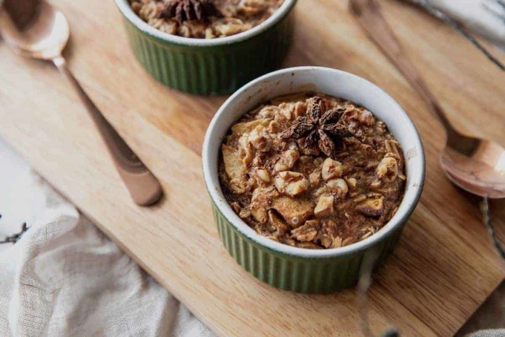 Air Fryer Apple Pie Baked Oatmeal