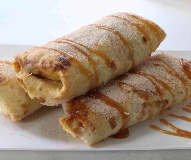 Air Fryer Apple Pie Taquitos
