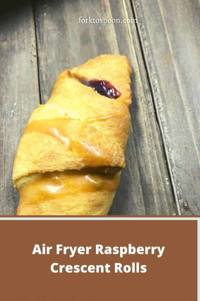 Air Fryer Raspberry Crescent Rolls