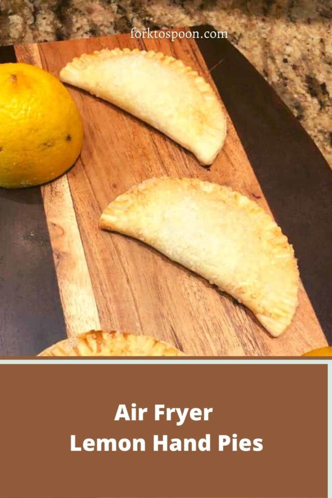 Air Fryer Lemon Hand Pies