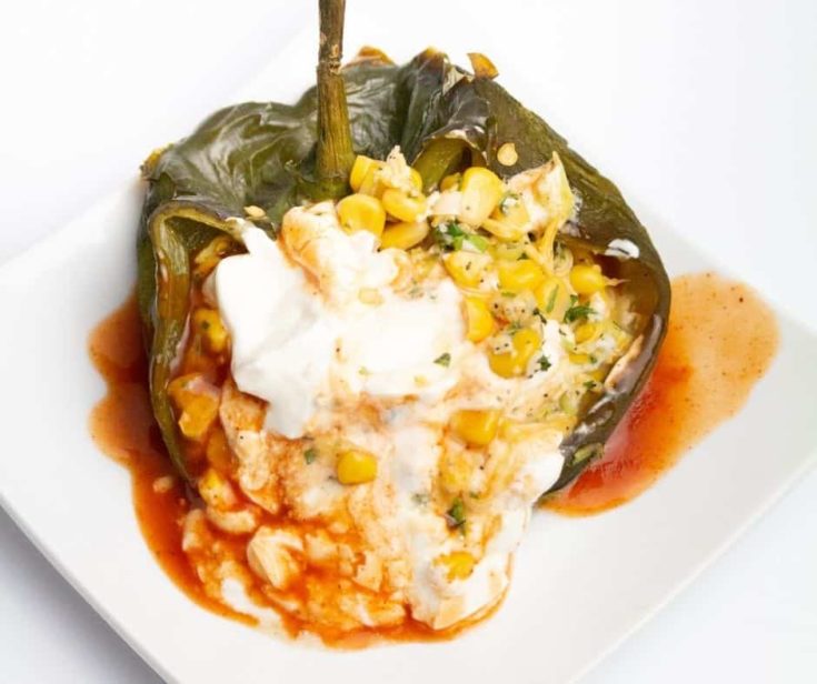 Air Fryer Chile Relleno